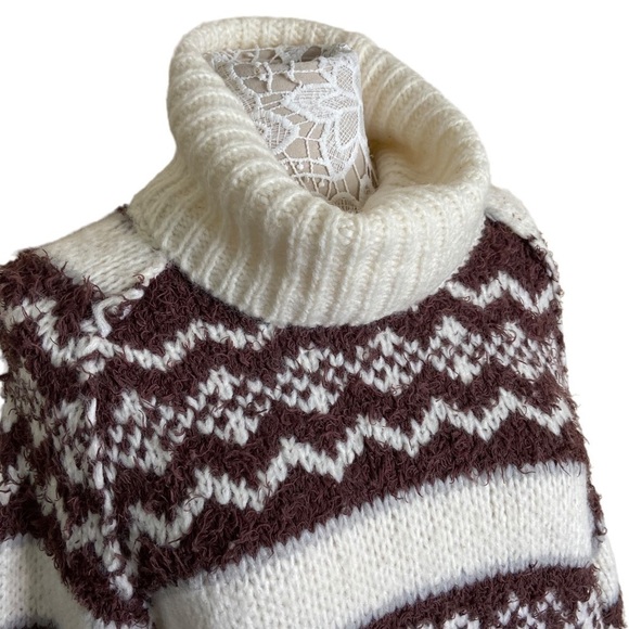 New Free People Check Me Out Pullover Sweater - Picture 4 of 9